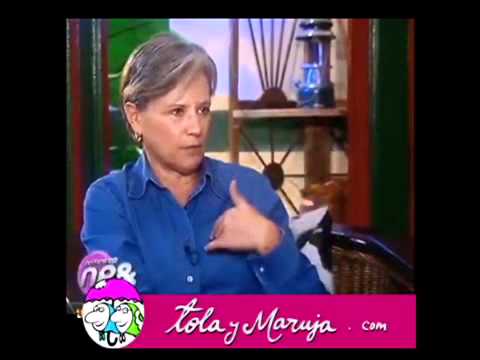 Tola y Maruja con Maria Elvira Samper