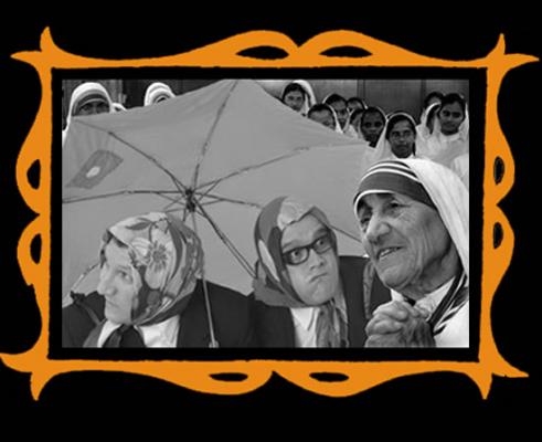 con Sor Teresa de Calcuta