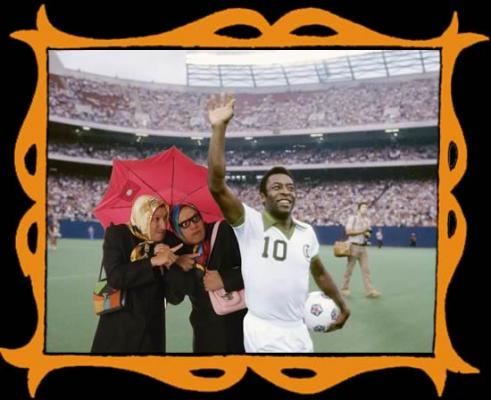 con Pelé