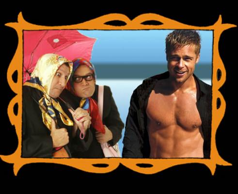 con Brad Pitt